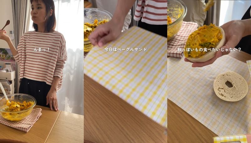 手作りサンドイッチ