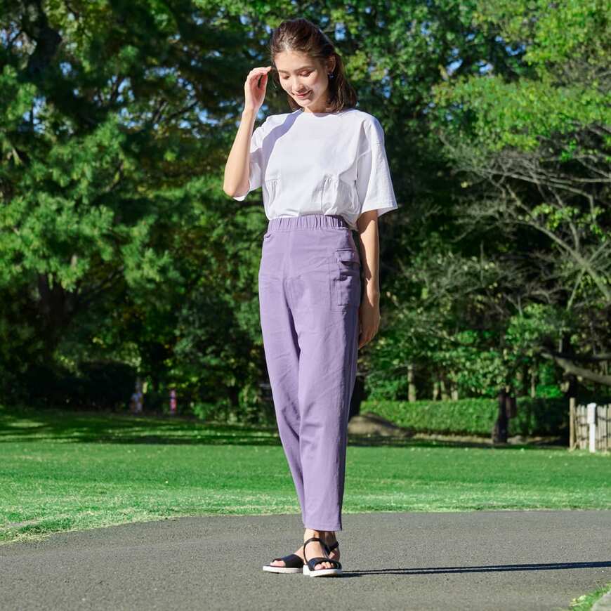 ワークマン公式 レディースタフコットンオールコレクトパンツの画像