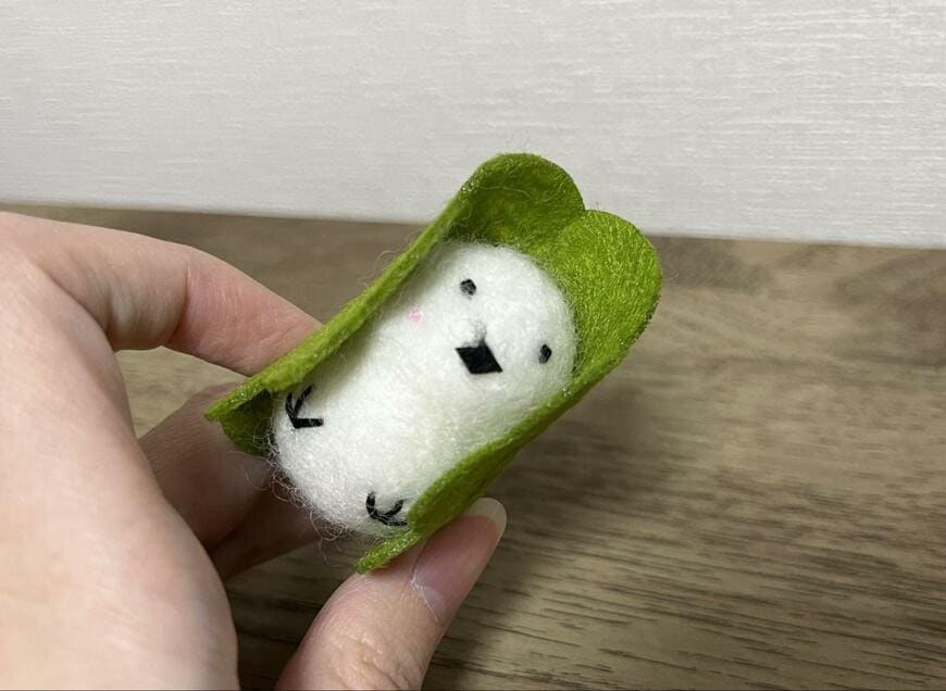 キャンドゥ、フワフワかしわもち シマエナガ商品画像