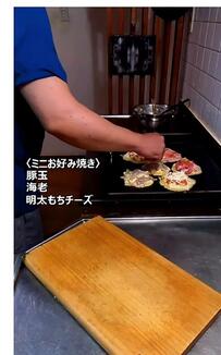 【父ちゃん弁当】2段弁当にお好み焼きがぎっしり、彩り豊かな一品が美味しそう