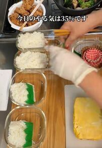 【主婦のやる気35％弁当】冷凍ストックだけで作る唐揚げ弁当「『観賞用の唐揚げ』って発想すごい」