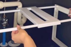 【簡単DIYなど】散らかりがちな洗面台下をニトリ・無印良品・ダイソーでホワイトで統一された美しい収納に大変身！「整っていると気持ちもすっきり」と話題