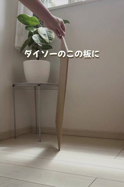 変身前の板