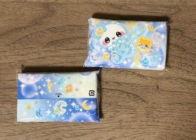 セリア、ミニミニポケットティッシュ キラキャワアニマル 6個入商品画像