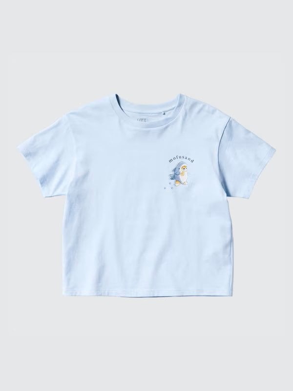 GIRLS mofusand UT　カラー: 60 LIGHT BLUE