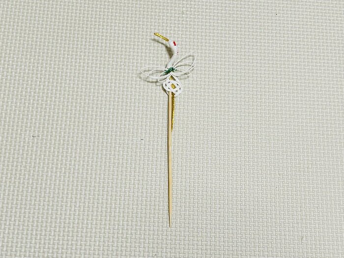 ミニピックで華やかさをプラス