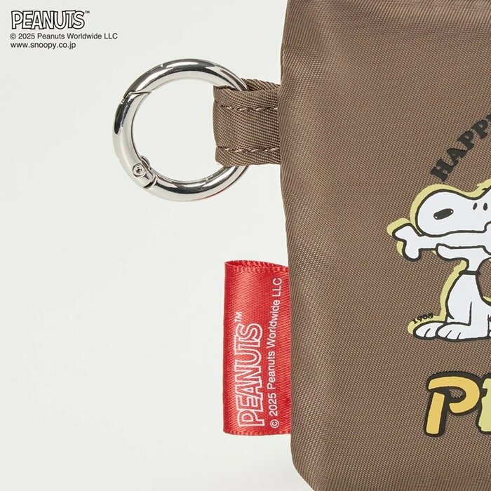 ピーナッツ75周年 フラットポーチ