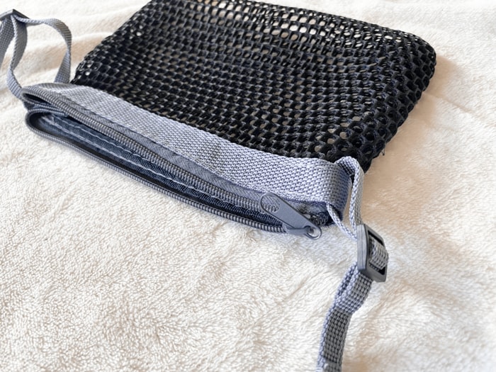 ファスナーの開閉もサッとできるほどスムーズでした