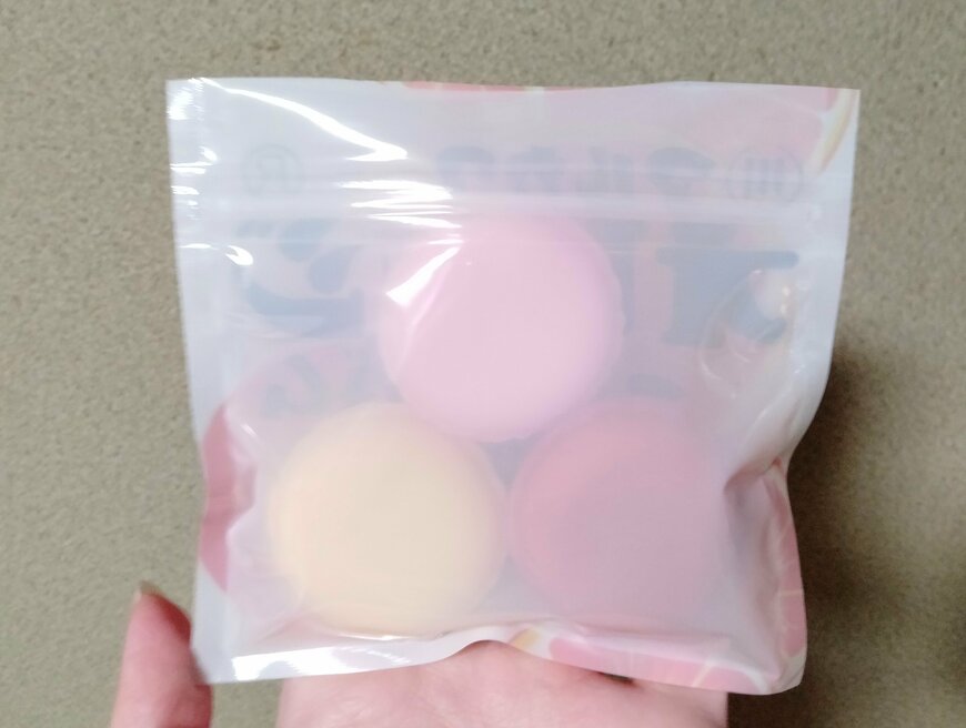 筆者撮影（セリア、ジッパーバッグS 6枚入り）