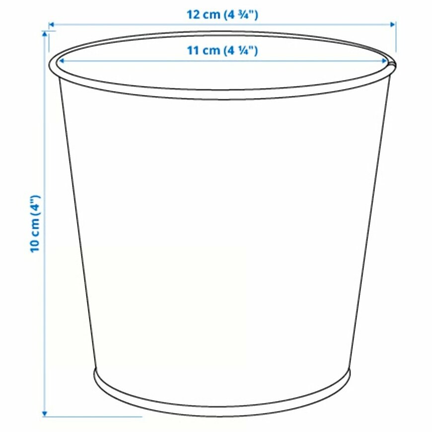 出所：イケア公式　DAIDAI ダイダイ 鉢カバー