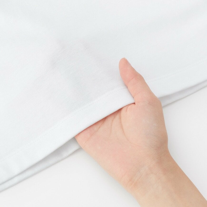 出所：無印良品公式　婦人　天竺編みボートネック七分袖Ｔシャツ