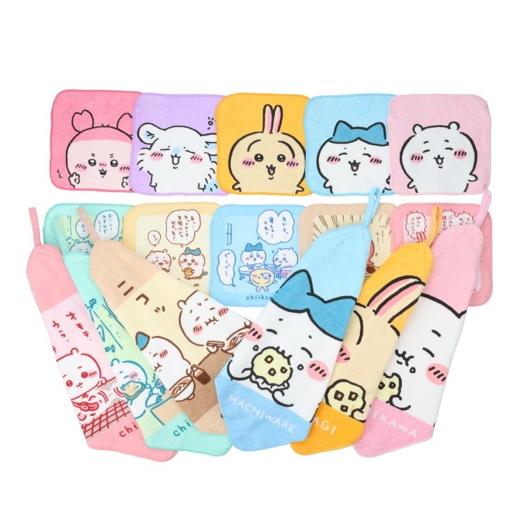 出所：しまむら公式　キッズ　5枚組ハンカチ(ちいかわ)