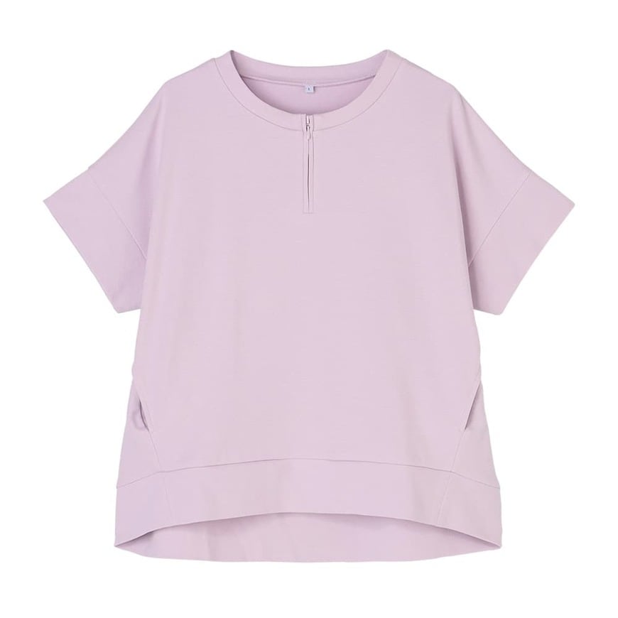 出所：ワークマン公式　レディースメンモリーハーフジッププルオーバー