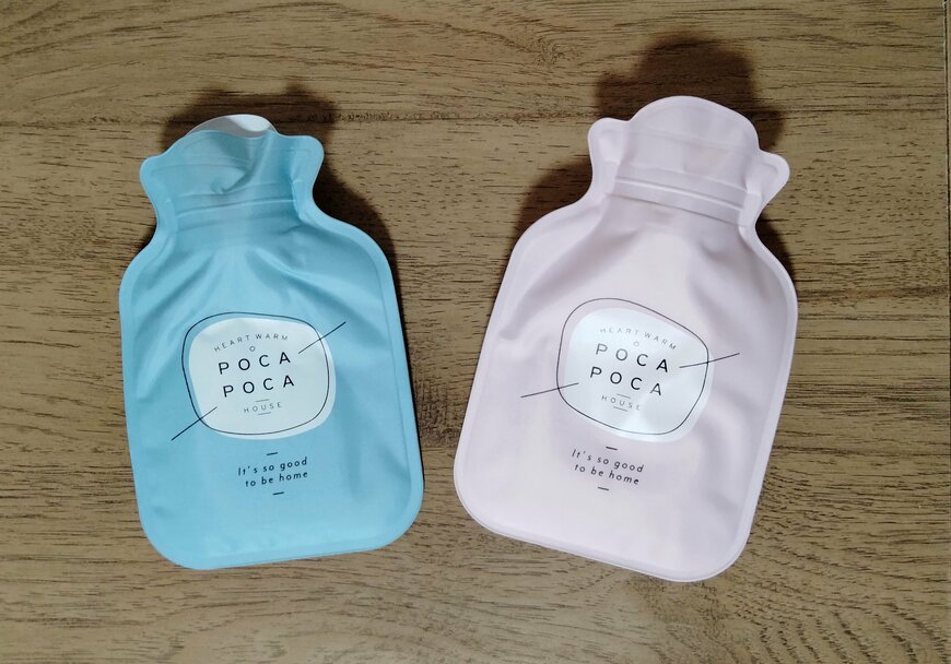 筆者撮影（セリア、ソフト湯たんぽ）