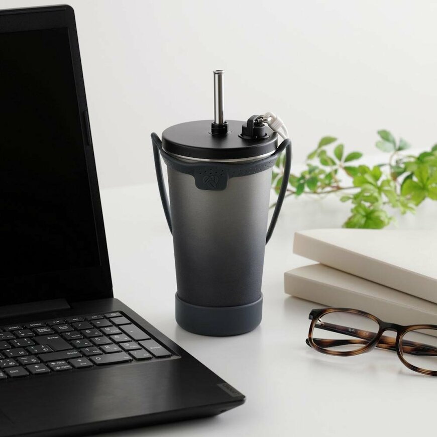 出所：コメリ　アテーナライフ　ストロー付き真空断熱タンブラー