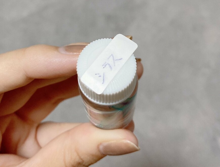 「シラス」のラベルが貼られた蓋