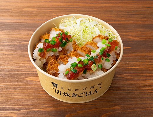 ローソンの新商品：おろしロースカツ丼