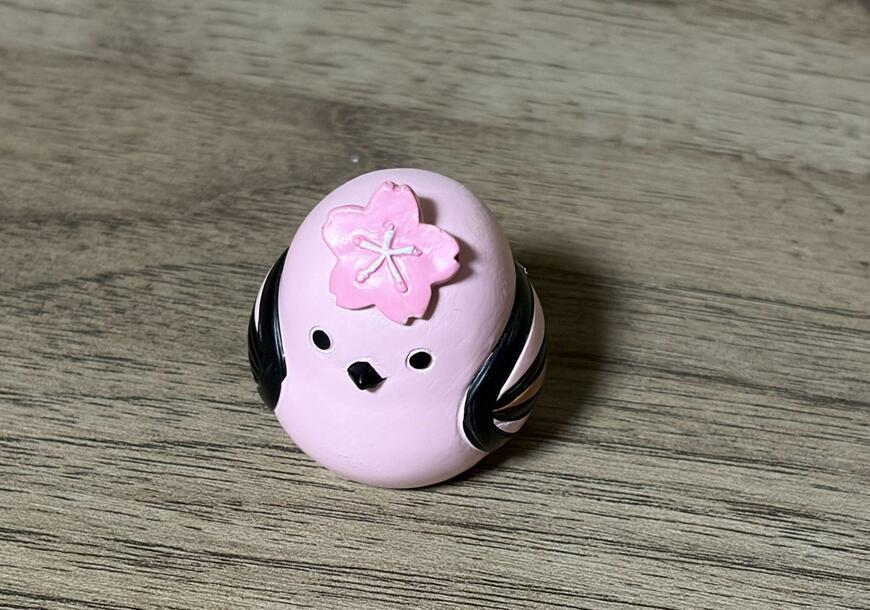 キャンドゥ、リトルフレンド 桜シマエナガ さくら色バージョン商品画像