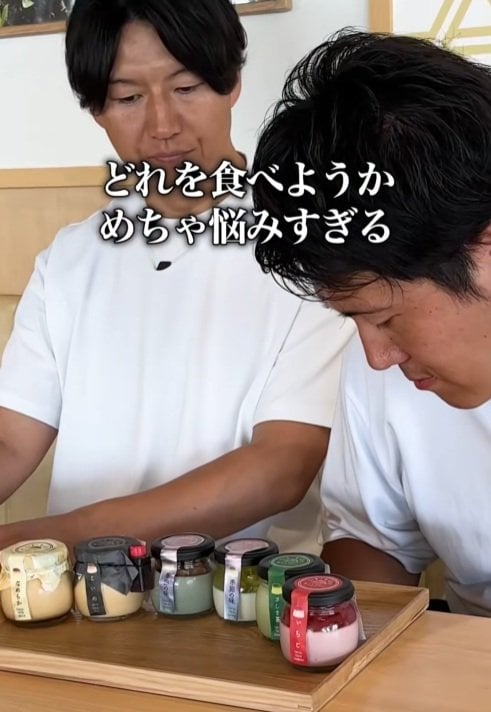 「道の駅常総」のプリンは6種類