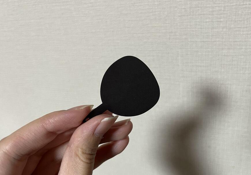 セリア、クリアフレークシールオタクの心情うちわ画像