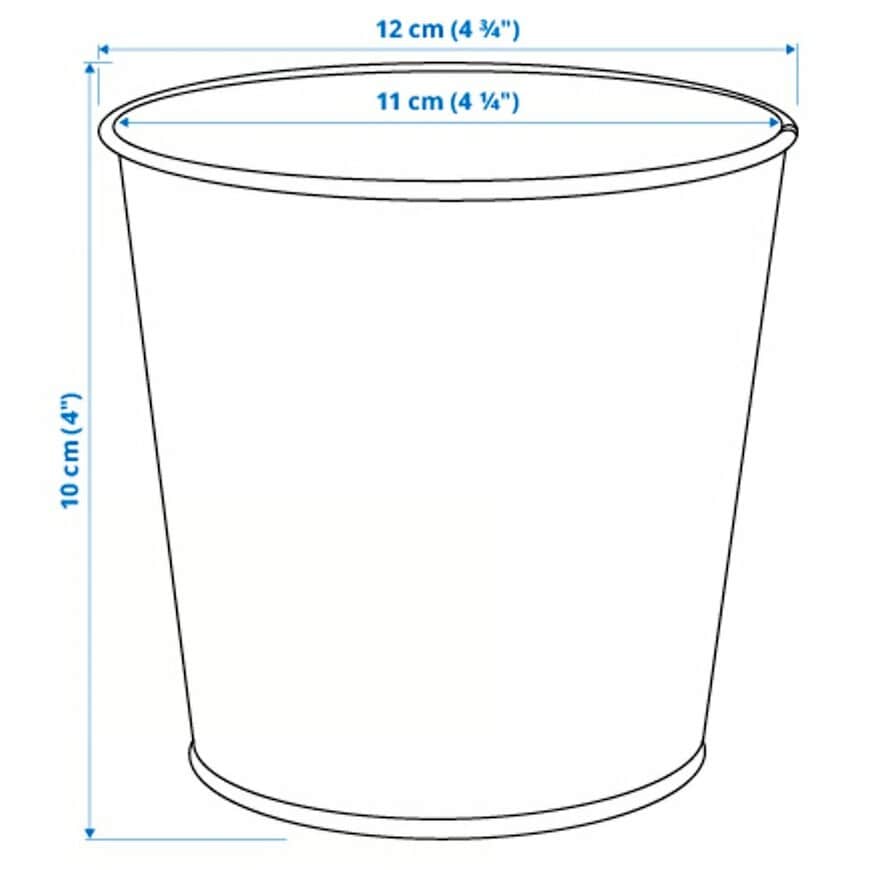 イケア公式　DAIDAI ダイダイ 鉢カバー
