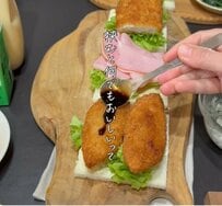 【サンドイッチ弁当】惣菜系も甘い系も「色とりどり」　断面が美しい愛妻弁当に「可愛い」「愛情たっぷり」反響続々