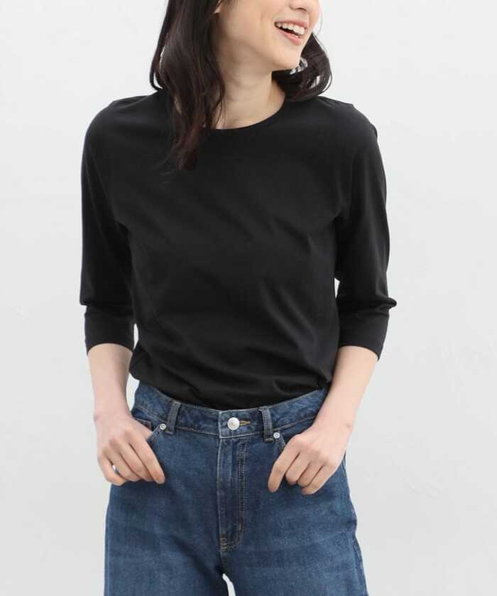 7分袖オーガニックT