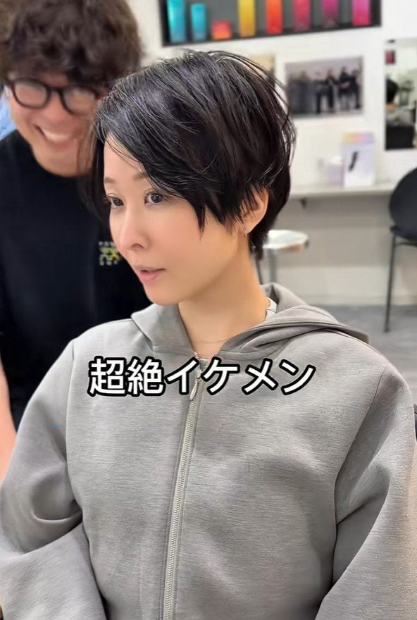 超絶イケメンとの声が上がった仕上がり