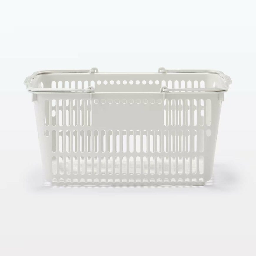 出所：無印良品公式　ポリプロピレン　買い物かご