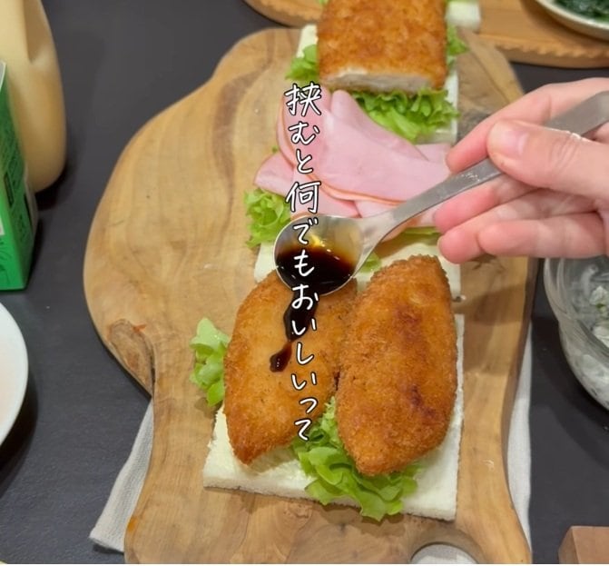 【サンドイッチ弁当】惣菜系も甘い系も「色とりどり」　断面が美しい愛妻弁当に「可愛い」「愛情たっぷり」反響続々