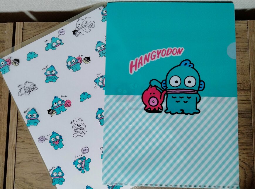 筆者撮影（セリア、A4クリアファイル H/G ポップ）