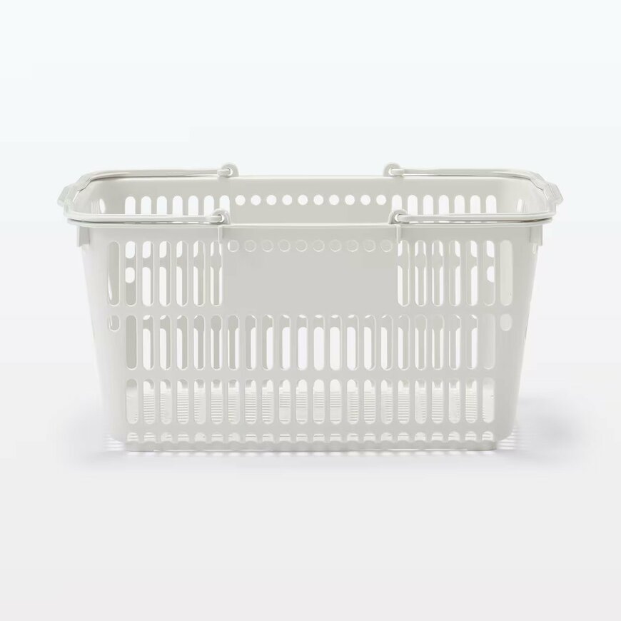 無印良品公式 ポリプロピレン 買い物かご 画像
