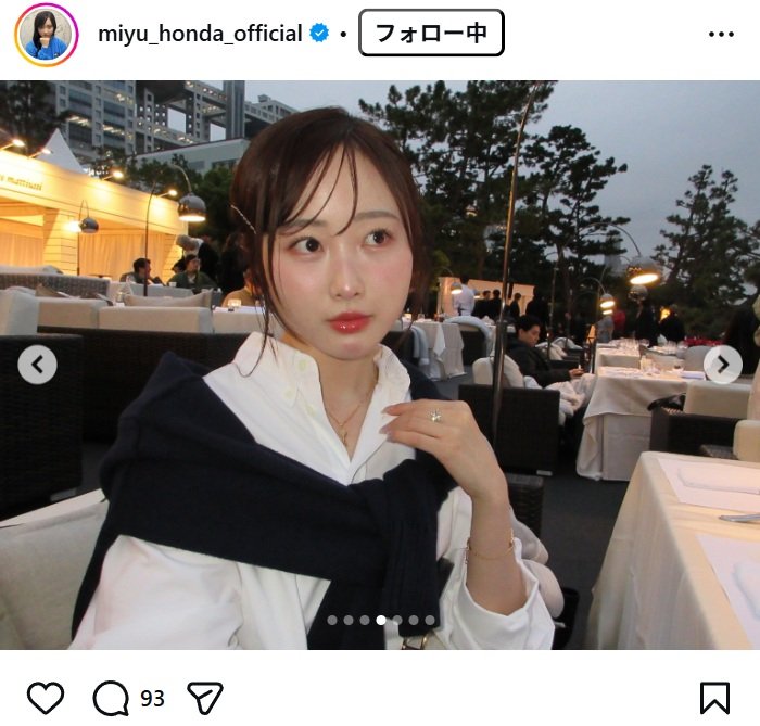 本田望結のInstagram投稿
