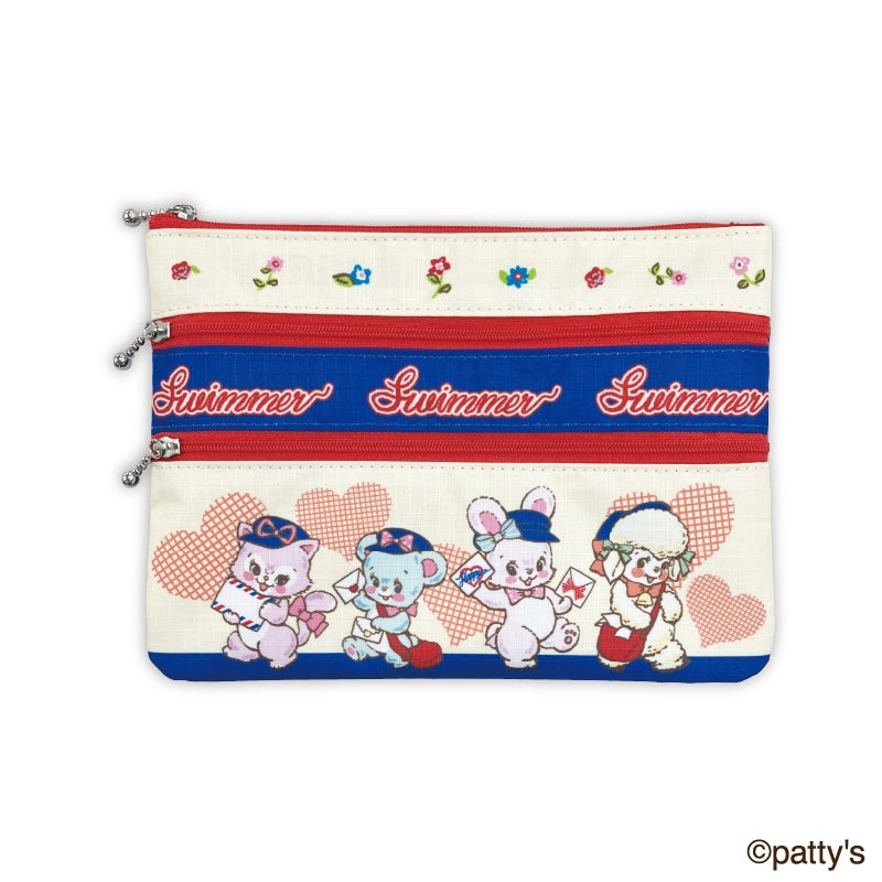 郵便局「スイマーコラボ」スリージップポーチ
