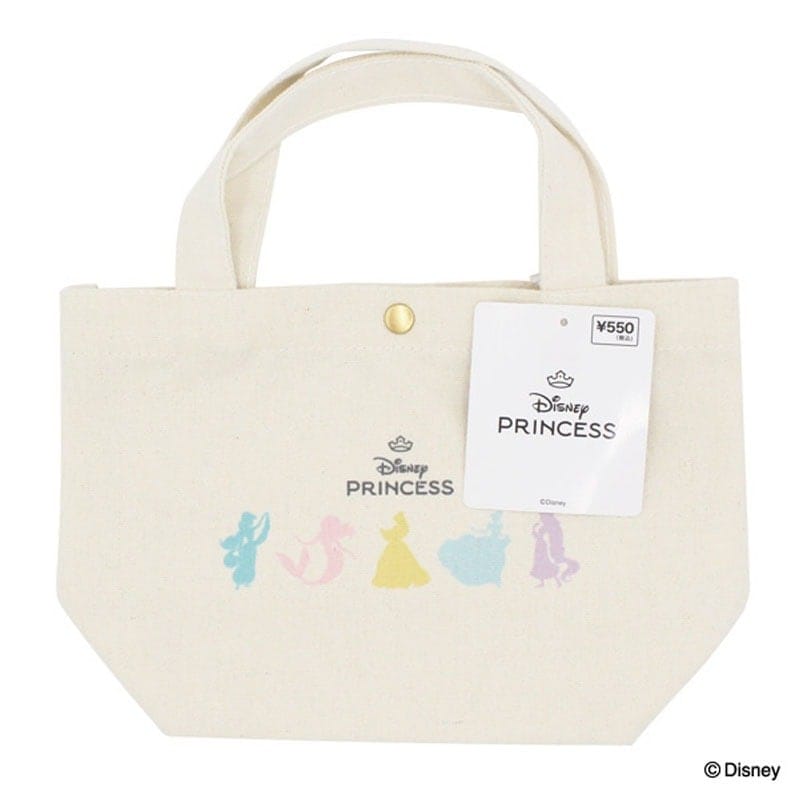 キャンドゥ公式 ディズニープリンセス/トートバッグSの画像