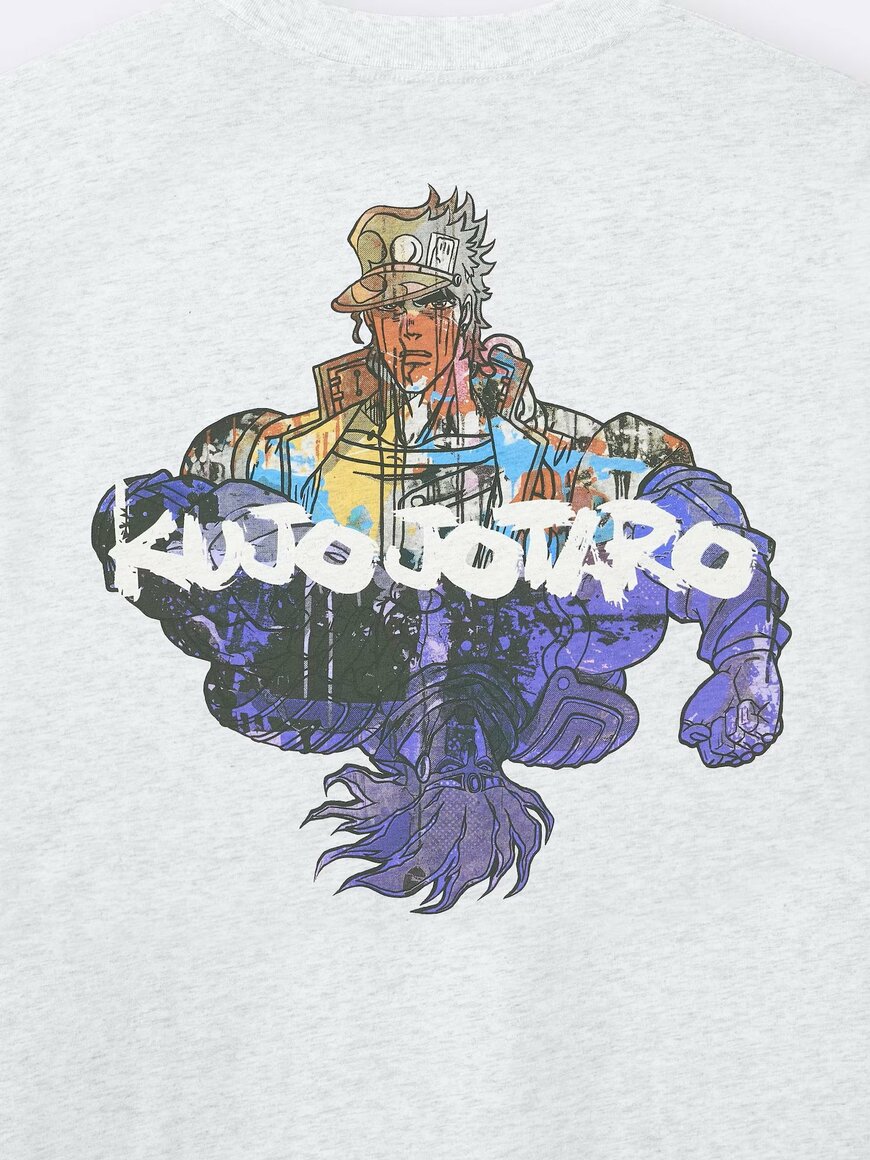 GU公式 グラフィックT ジョジョの奇妙な冒険3の画像