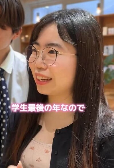 ヘアドネーションも兼ねてバッサリカットしたいとのこと