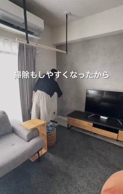 すっきりしたリビング