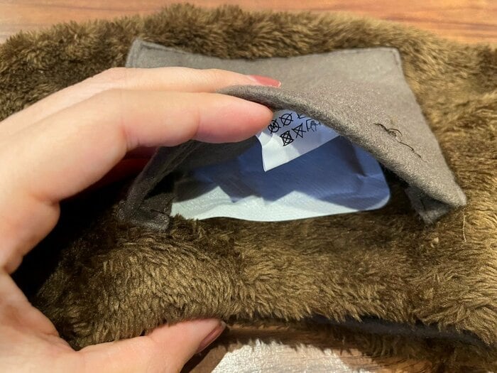 適応サイズよりもひと回り小さいためポケットにすっぽり入りました