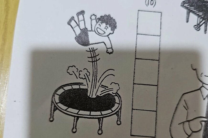 【解けません】小2の“カタカナ問題”に困惑してしまう　判明した回答にスッキリ