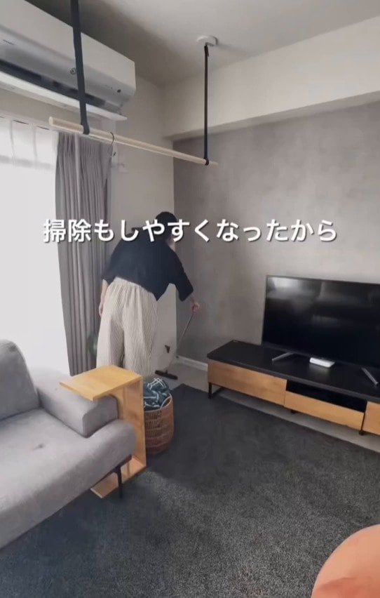 すっきりしたリビング
