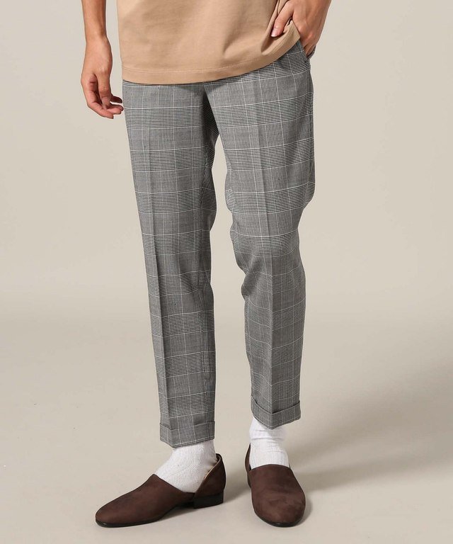 EDIFICE - グレンチェックアンクルパンツ ¥12,960（税込）