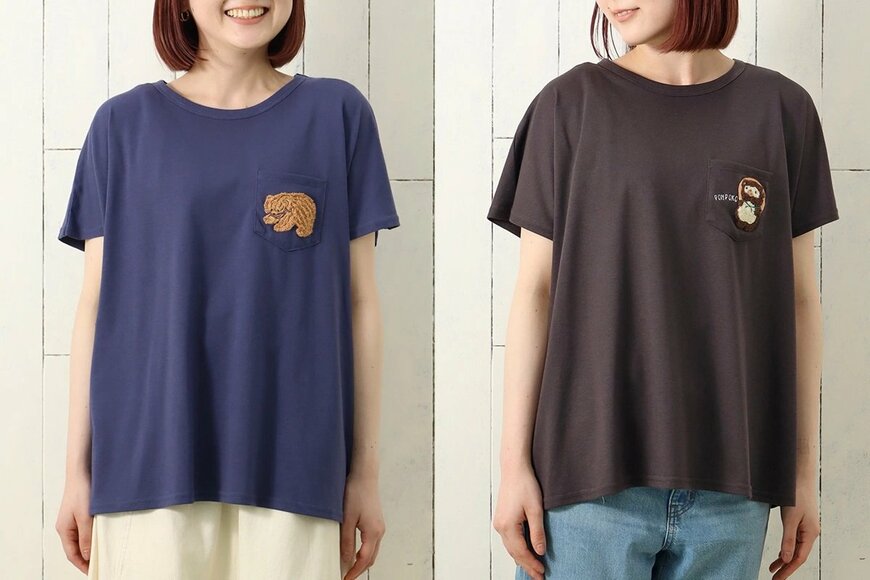 出所：ブルーブルーエジャパン株式会社　木彫りのクマサガラTシャツ