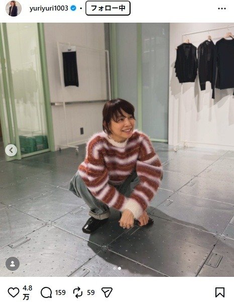 出所：石田ゆり子のInstagram（＠yuriyuri1003）参照日：2026年1月28日