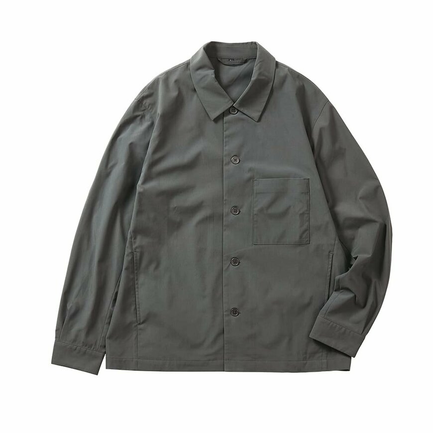 ワークマン公式　コットンライクストレッチシャツジャケット