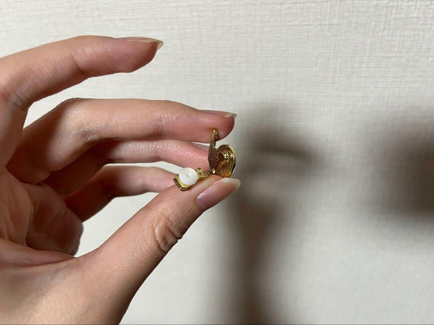 キャンドゥ、7872 シマエナガイヤリング画像