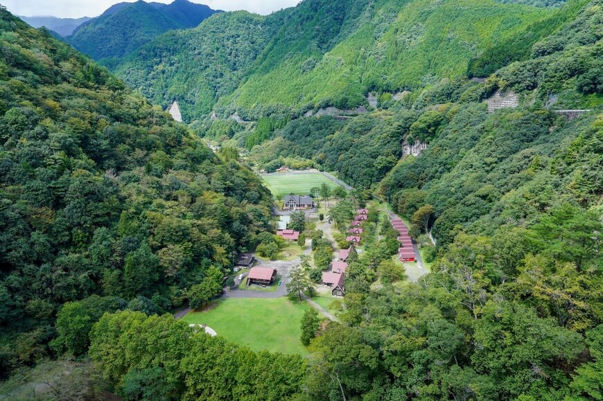 下北山村のスポーツ公園「きなりの郷」