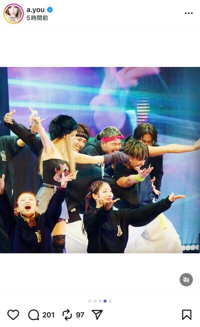 浜崎あゆみのInstagram投稿