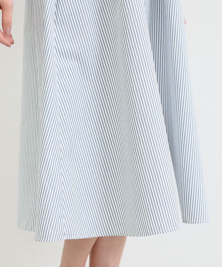 出所：ハニーズ公式通販 6分袖シャツワンピース