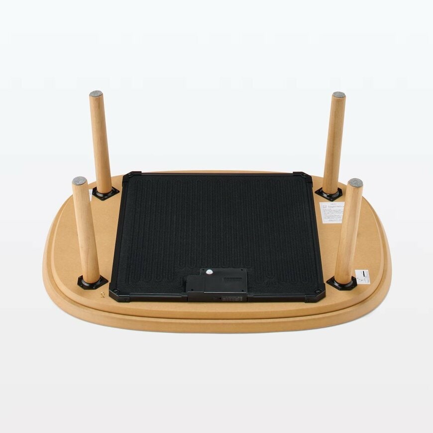 出所：無印良品ネットストア　こたつにもなるローテーブル 小